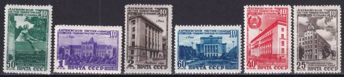 СССР - кат. Заг. №1449-1454