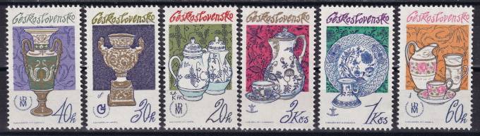 Чехословакия - кат. №2381-2386