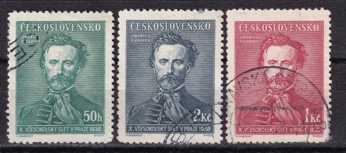 Чехословакия - кат. №395-397