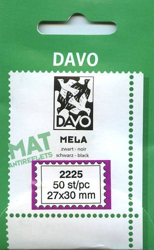 Клеммташе DAVO чёрные 27 х 30 мм (уп 50 шт) (М2225(1))