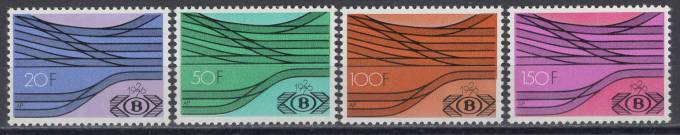 Бельгия - кат. №E352-E355