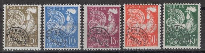 Франция - кат. №1150-1154