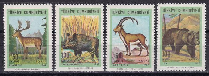 Турция - кат. Mich. №2038-2041
