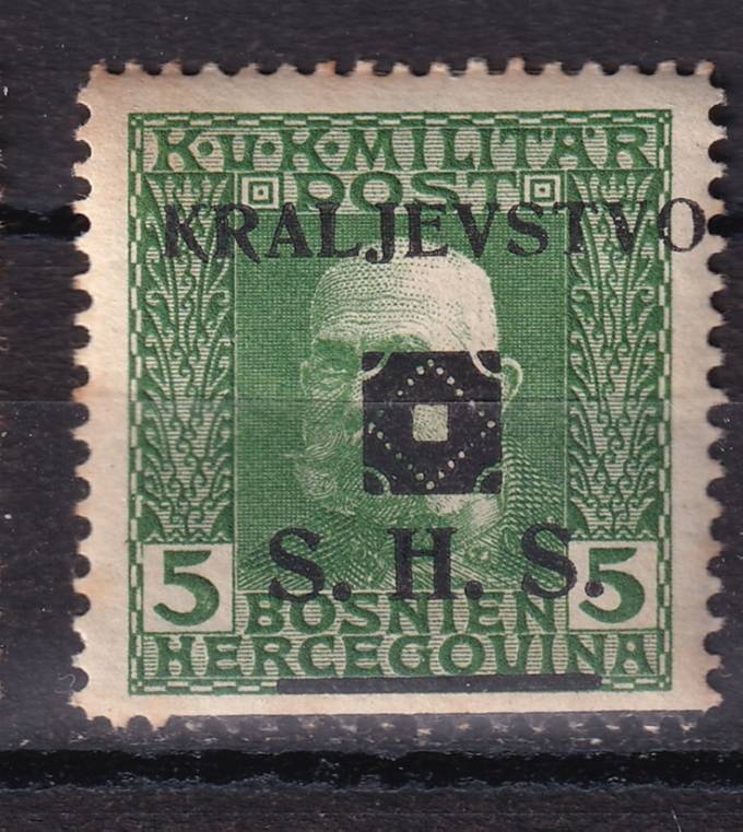 Босния - Королевство Сербов, Хорватов и Словенов - кат. №34