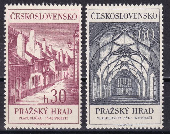 Чехословакия - кат. №1705-1706