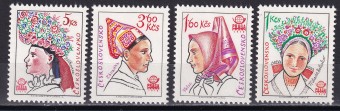 Чехословакия - кат. №2387-2390