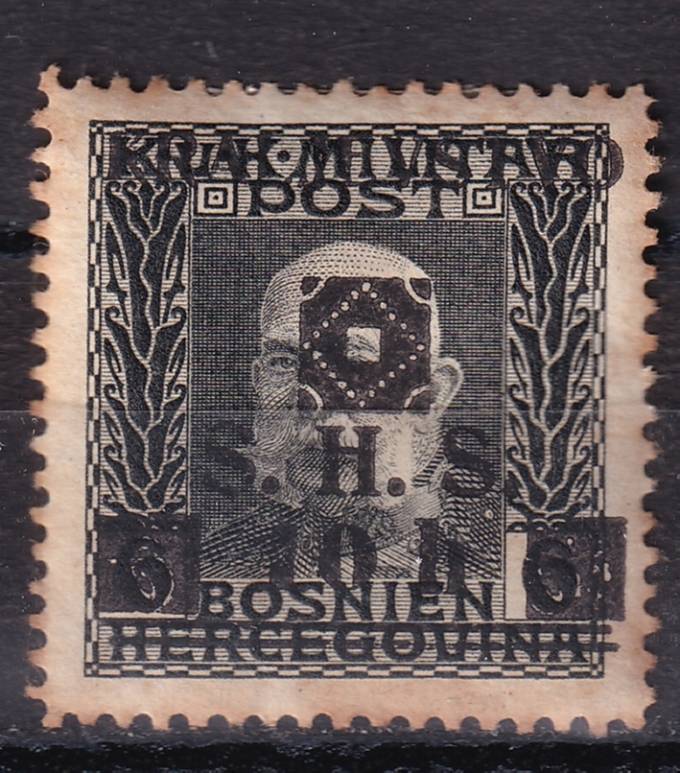 Босния - Королевство Сербов, Хорватов и Словенов - кат. №35