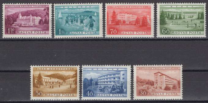 Венгрия - кат. №1297-1303