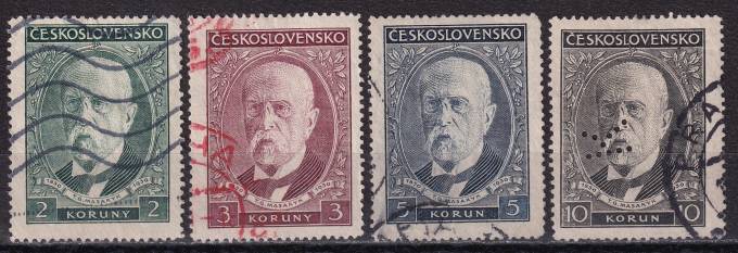 Чехословакия - кат. №299-302