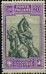 (Horse_Ital_294(1) Италия. Кат. Михель №294*