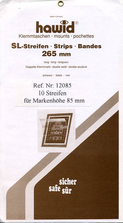 Клеммташе HAWID чёрные 265х85 мм (уп 10 шт) (HA 12085)
