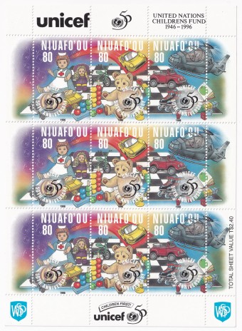 Ниуафооу - кат. Mich. №305-307
