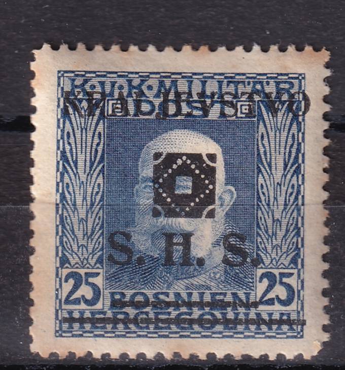 Босния - Королевство Сербов, Хорватов и Словенов - кат. №37