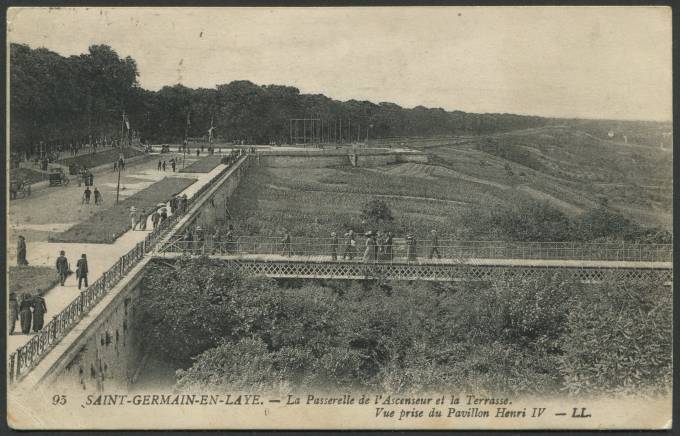 Сен-Жермен-ан-Лэ - Мост и терраса