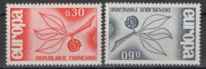 Франция - кат. №1521-1522
