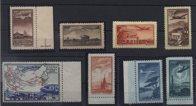 (S01364-1371(03) СССР. Каталог №1364-1371, **, идеальное качество, поля