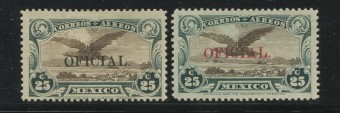  Авиация Мексика Кат. №D161-162а  