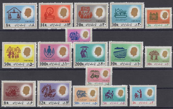 Иран - кат. №1853-1869