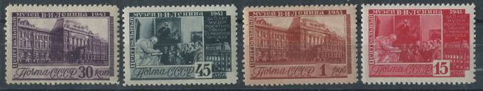 (S00715-718(2) СССР кат. №№715-718 *