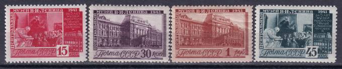 СССР - кат. Заг. №715-718