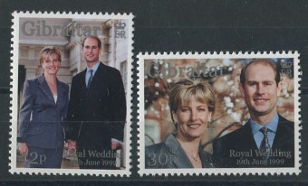 (Gibraltar_stamp_0888-889(1) Гибралтар №888-889 **