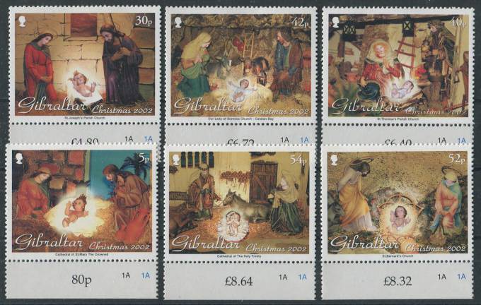 (Gibraltar_stamp_1022-27(1) Гибралтар №1022-27 **