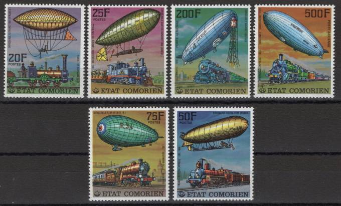 Коморские острова - кат. №339A-344A
