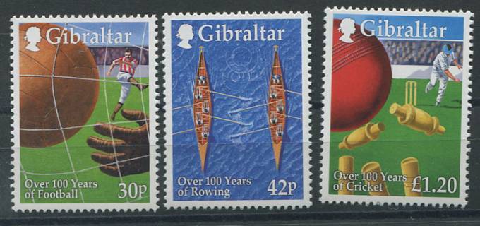 (Gibraltar_stamp_0890-892(1) Гибралтар №890-892 **