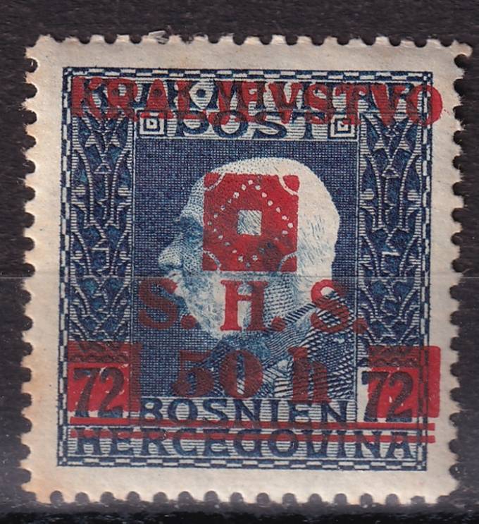 Босния - Королевство Сербов, Хорватов и Словенов - кат. №42