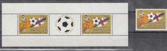 (Footbal_040) Марки футбол №465 Бл. №19