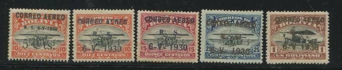   Авиация Боливия №188M-193M 