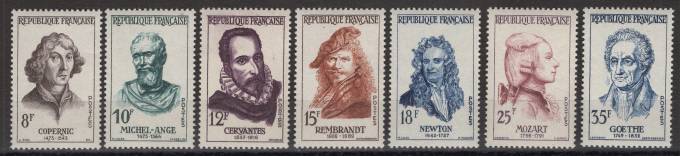 Франция - кат. №1167-1173