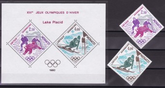 Серия - Олимпиада в 1980 г. в Лейк Плесид