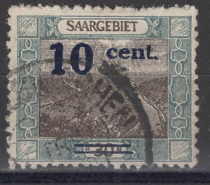 Германия - Саар - кат. №72AI