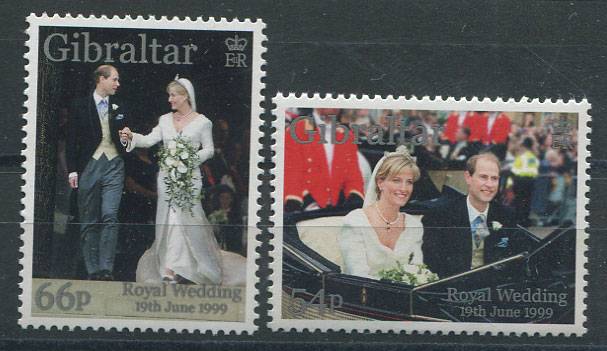 (Gibraltar_stamp_0893-894(1) Гибралтар №893-894 **