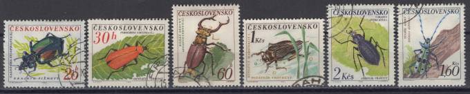 Чехословакия - кат. №1371-1376