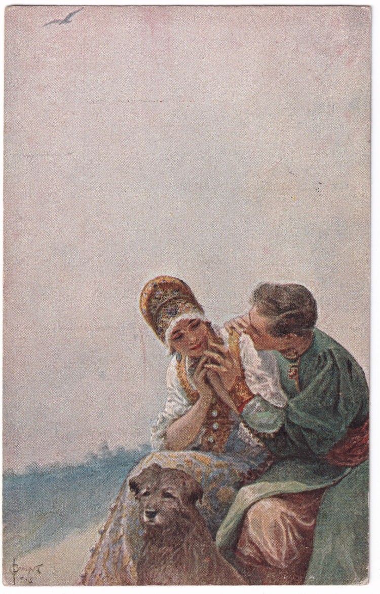 Открытки художника соломко