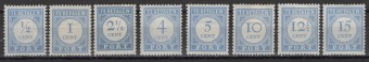 Нидерланды - кат. Mich. №P44E-P47E,P49E-P54E