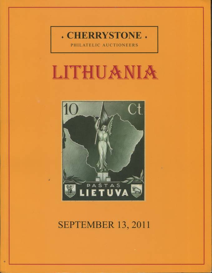 Cherrystone - каталог аукциона -13 сентября 2011 - Литва
