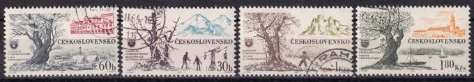 Чехословакия - кат. №1453-1456