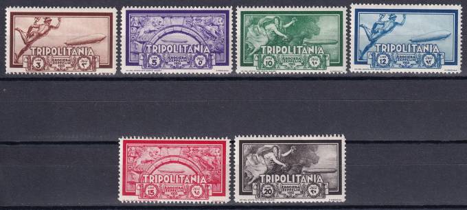 Триполитания - кат. Mich. №190-195