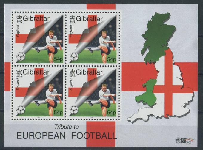 (Gibraltar_stamp_Bl.40(1) Гибралтар Бл.№40 (913) **