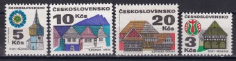 Чехословакия - кат. №2080-2083