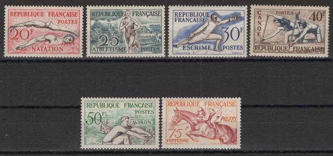 Франция - кат. №978-983