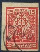 (StampLietuvos_218v(1) Кат. №218v
