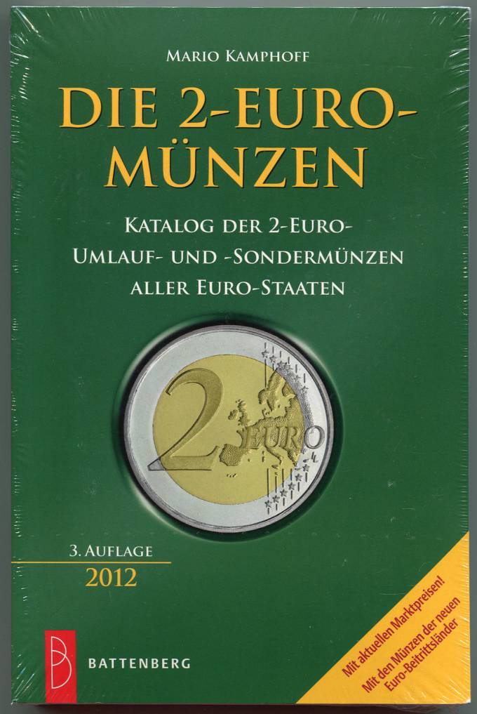 Каталог монет номиналом 2 ЕВРО. BATTENBERG. изд 2012г