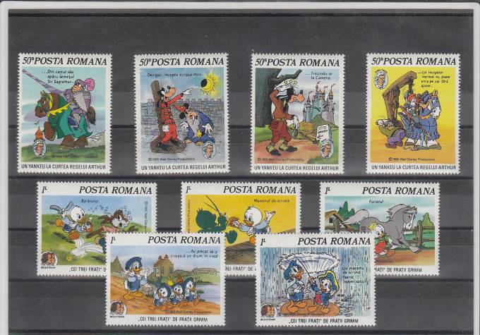 (WD_P. Rom_4209-17(2) Марки Posta Romana №4209-17