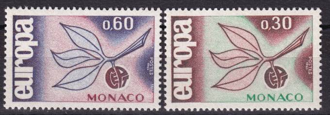 Монако - кат. №810-811