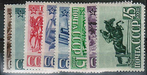 (S00694-01(3) СССР кат. №№694-701*