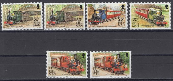 Остров Мэн - кат. №381I-384I,383II-384II